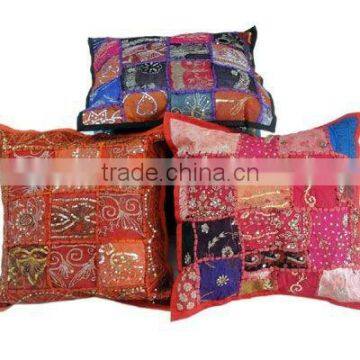 Ethnic tribal indian cushion covers