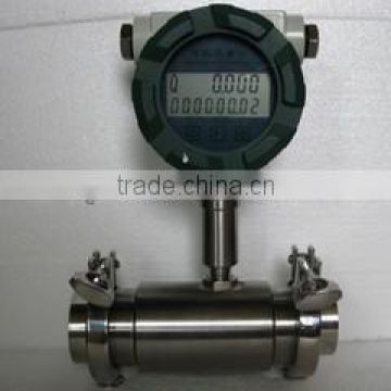 clamp type turbine flowmeter