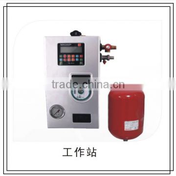 Solar water heater parts for working station