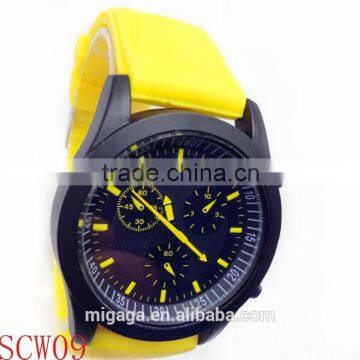 classic brand name wrist watches for men,Large face silicone sports watch