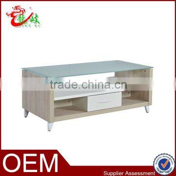 2016 home furniture coffee tea table living room glass table top center table M1660                        
                                                Quality Choice