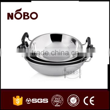 stainless steel material,cookware type,stainless steel industrial wok