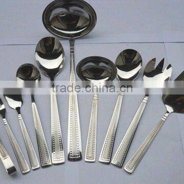 Fast Food Cutlery in Wooden Box Packing And Stainless Steel 430 Material And Food Certificate