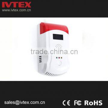 Wired Independent Natural LPG Gas leakage Detector