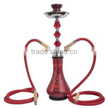 Double Pipes Acrylic Crystal Glass Hookah Shisha photo-2