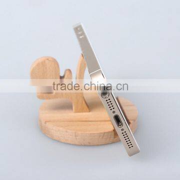 High quality cheap wood cell mobile phone holder wholesale