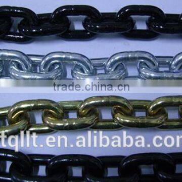 Chinese cheapest hot deep galvanized or zinc plated tow chain with eye grab hook on both ends