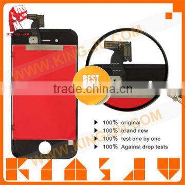 3D touch digitizer grass mirror LCD grass mirror screen replica for iPhone 4 with most favorable price