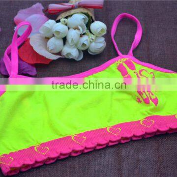 Hot Seamless Girls Tank Top Bra Crop Top Young Girl Underwear
