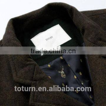 Oem Clothing Manufacturing Turkish Slim Fit Stripe Check Fleece Woolen Plaids Tweeds Man's Tailored Blazer Jacket photo-4