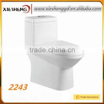 china ceramict two-hole super revolving siphonic one piece WC toilet Toilet bowl