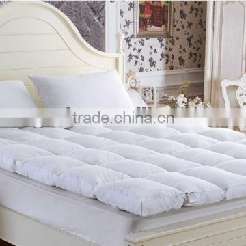 white hotel microfiber Mattress Pad