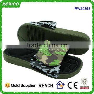 Camo Green Branded High Quality Man Slipper photo-2