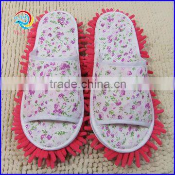 House Use Cleaning Mop Shoes Chenille Microfiber Slipper