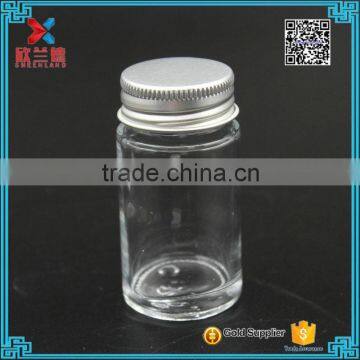 High Quality 30ml Tube Glass Bottle Clear Glass Medicine Bottle