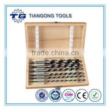 10pcs double flute wood working drill tools for abrasive materials