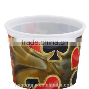 ice-cream cup with lenticular printing/ Ice Cream Cups In Mould Label / IML