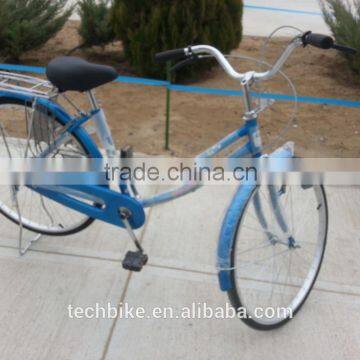 26" single speed double bend princess/city bike/bicycle