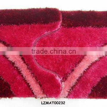 Shaggy bath mat set bath rug LZMAT00232