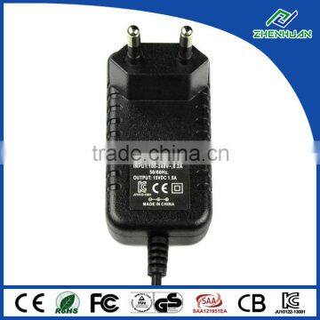 AC/DC Power Supply 15V 1.5A Zte Adapter Wall Plug photo-4