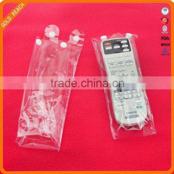 PVC Packaging Bag with Knot for TV Remote Control