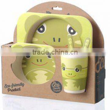 kids Eco-friendly dinner sets cartoon shape