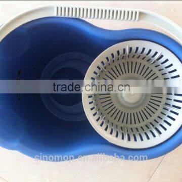 Double drive easy spin mop