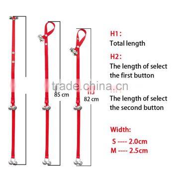 Dog Training Potty Door Bells Adjustable Dog House Potty Training Doorbells photo-2