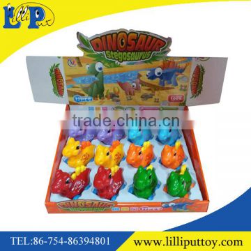 Funny friction power mini cartoon toy dinosaur