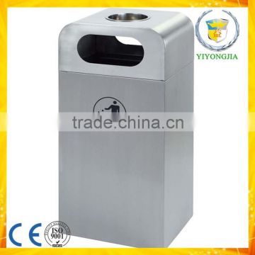 Eco-friedly square rubbish bin outdoor dustbin recycle rubbish barrel                        
                                                                                Supplier's Choice