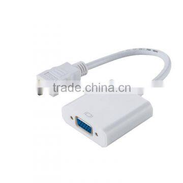 H-D-M-I Male To VGA With Audio HD Video Cable Converter Adapter For PC photo-3