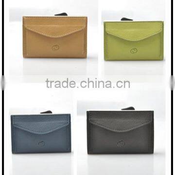 Gifts Set Rfid Blocking PU Leather Wallet Card Wallet