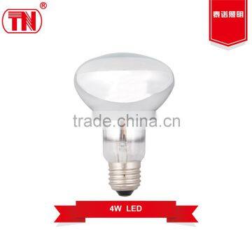 New type 450lm r63 r80 led bulb 4w filament led