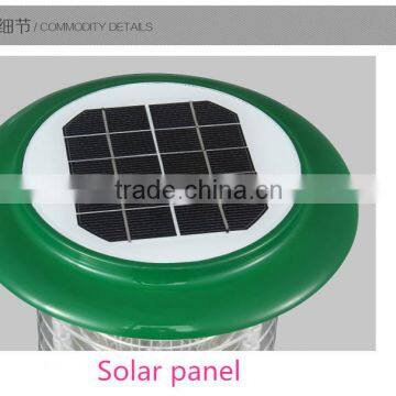 China Factory Supply Solar Insect Killer/ Solar Powered Insects Zapper photo-2