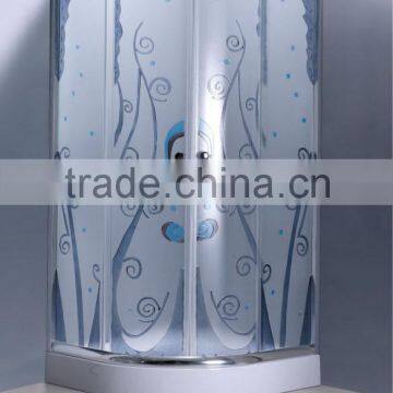 plastic shower enclosure