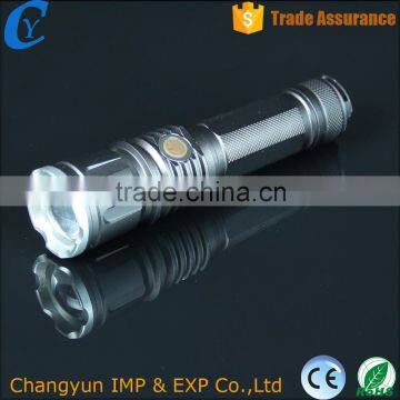 3 model XPE LED Flashlight Portable Rechargable Electronic Torch