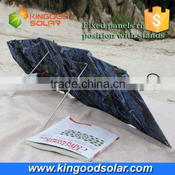 2016 New Products Arriving 60watt Portable Foldable Solar Panel Charger for Car