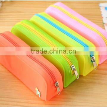 Hot Sales Fashion Silicone Pencil Case