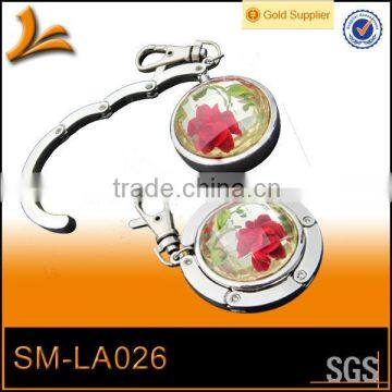 SM-LA026 crystal bag hanger keychain