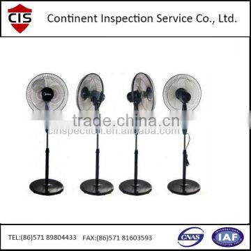 Electric Fan Quality Inspection in Guangdong / during production inspection / full inspection / container loading supervision
