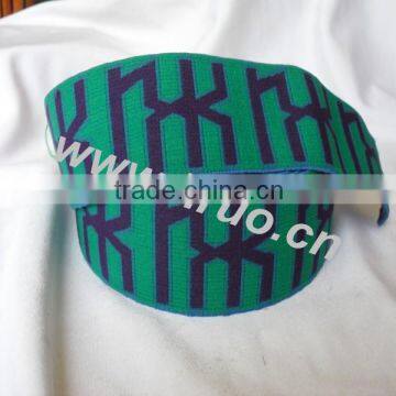 Jacquard fashion elastic ribbon for underwear