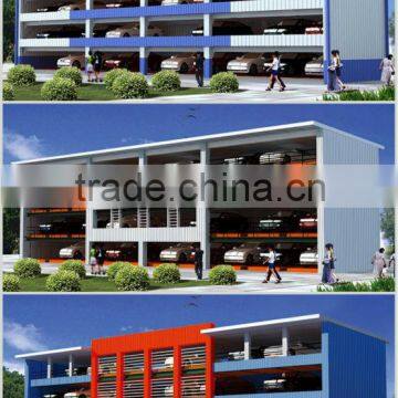 Mechanical automatic 5 level car parking system