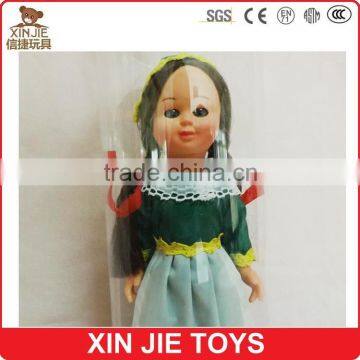 Ireland plastic doll custom plastic doll stock plastic Ireland national girl doll