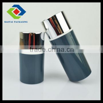 clear injected color round big PP airless container