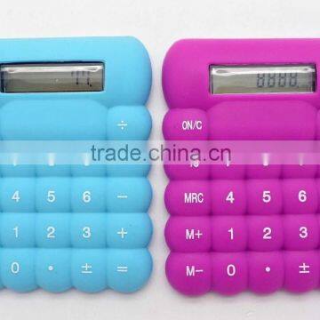 Small Size of 8 Digits Silicone Calculator