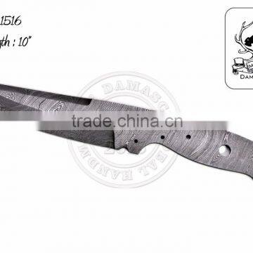 Damascus Steel Knife Blade Blank DD-BB-1516