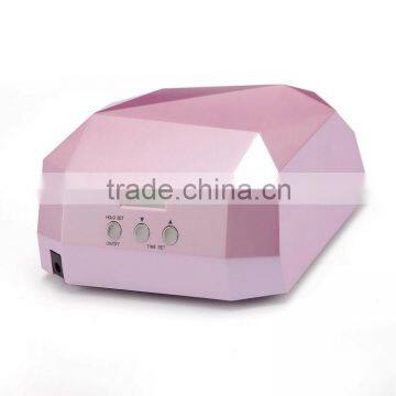 Professional Diamond Shape Ccfl Nail Lamp 12W Magnifying Lamp for Nail Salon Nail Art Machine