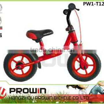 2015 8" steel frame red color waliking bike/ pushing bike/ Balance bike(PW1-T08100)