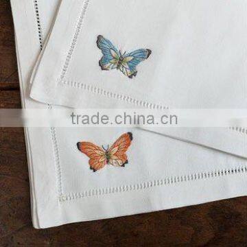 handmade embroidery napkin