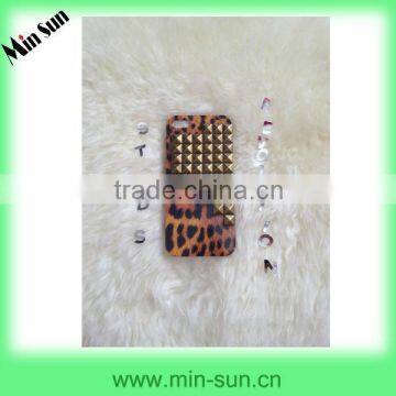 2013 high grade stud cell phone cover for iphone 4/4s/5